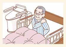オムツ使用によるADL低下防止