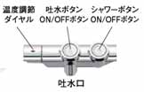 コンパクトプッシュ水栓